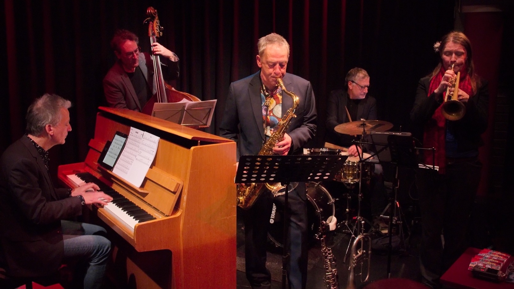 Frank Paavo Kwintet Cultureel Cafe Bacchus